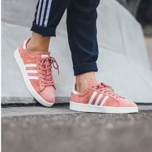 Bnib Adidas Campus Tactile Rose Suede 8 